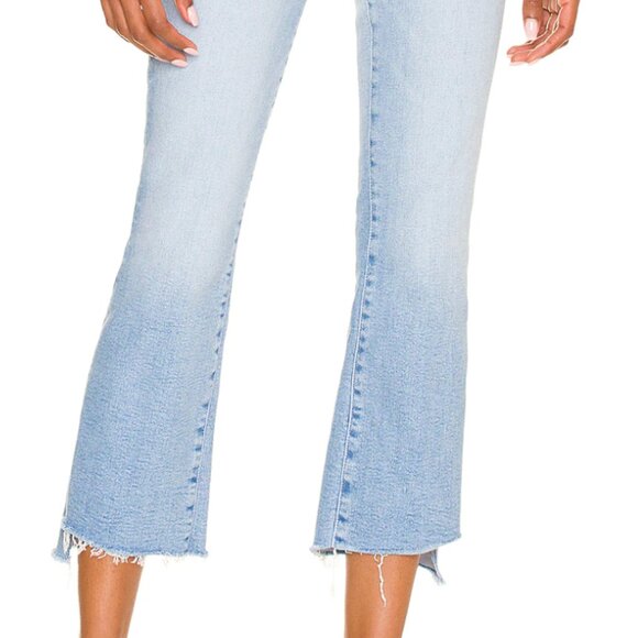 The Insider Crop Step Fray Jeans by MOTHER - Picture 2 of 4